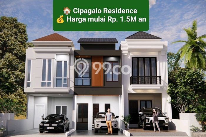 Rumah Modern 3 Kamar LT 76m2 di Ciwastra Rumah Modern 3 Kamar LT 76m2 di Ciwastra