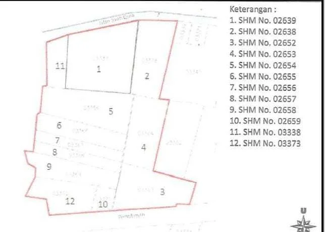 Untuk Dijual Pabrik di Karawang Timur Karawang LT 52077m2 / LB 3621m2 Untuk Dijual Pabrik di Karawang Timur Karawang LT 52077m2 / LB 3621m2