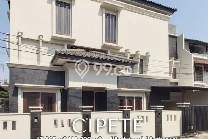 For Sale! Premium House LT 205m2 Desain Modern di Cipete For Sale! Premium House LT 205m2 Desain Modern di Cipete
