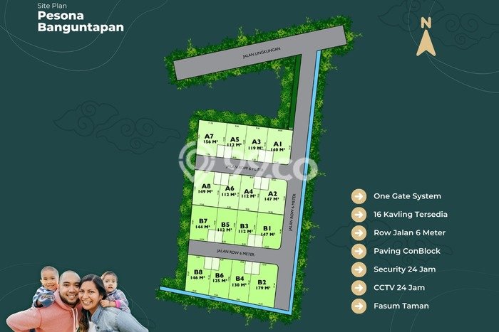 Lahan untuk Dijual di Kotagede Yogyakarta Luas 112m2 Lahan untuk Dijual di Kotagede Yogyakarta Luas 112m2