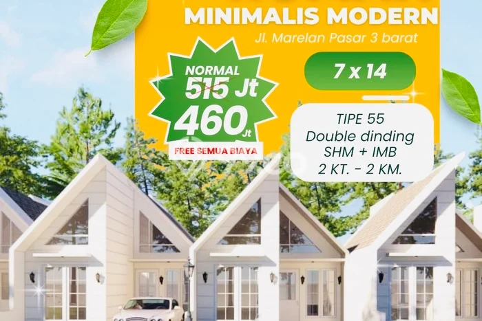 Rumah Minimalis Dijual Lokasi Medan Marelan 2 Kamar dengan Luas Tanah 98m2 Rumah Minimalis Dijual Lokasi Medan Marelan 2 Kamar dengan Luas Tanah 98m2
