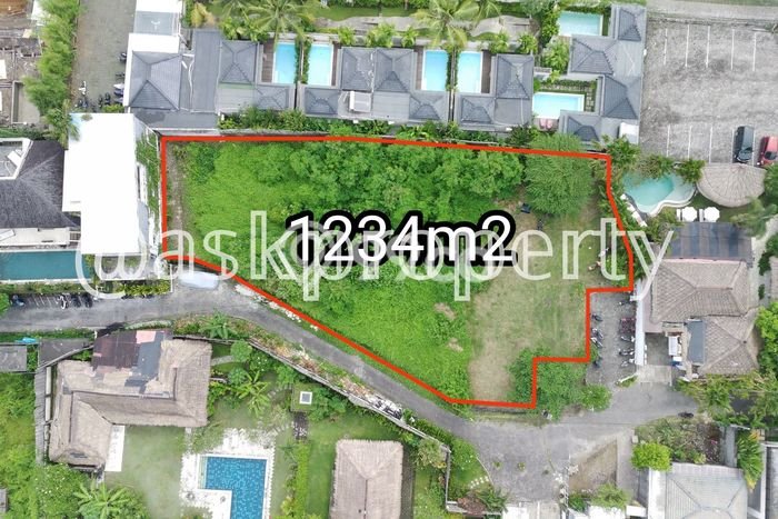 Tanah Dijual di Badung Seluas 1234m2 Strategis Tanah Dijual di Badung Seluas 1234m2 Strategis