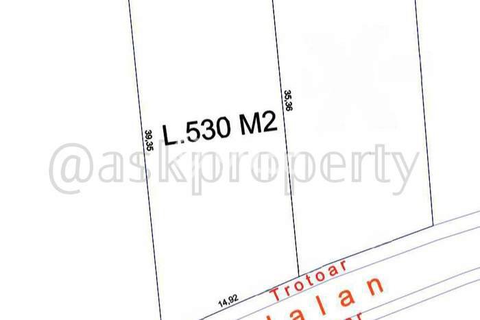 Tanah Kavling Dijual di Tibubeneng, Badung dengan Luas Tanah 530m2 Tanah Kavling Dijual di Tibubeneng, Badung dengan Luas Tanah 530m2