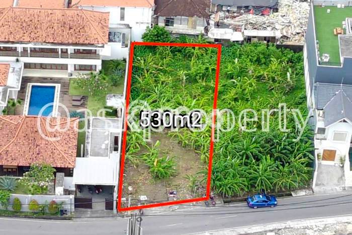 Tanah Kavling Dijual di Tibubeneng, Badung dengan Luas Tanah 530m2 Tanah Kavling Dijual di Tibubeneng, Badung dengan Luas Tanah 530m2