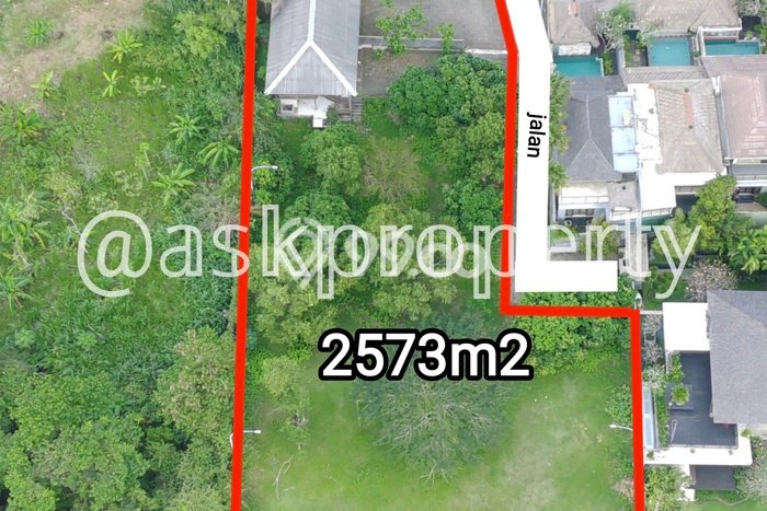 Dijual Tanah di Badung, Luas 2573m2 - Dijual Tanah di Badung, Luas 2573m2 -