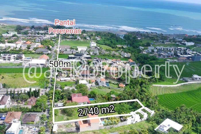Dijual Tanah Lokasi Pererenan, Badung Seluas 2740m2 Dijual Tanah Lokasi Pererenan, Badung Seluas 2740m2