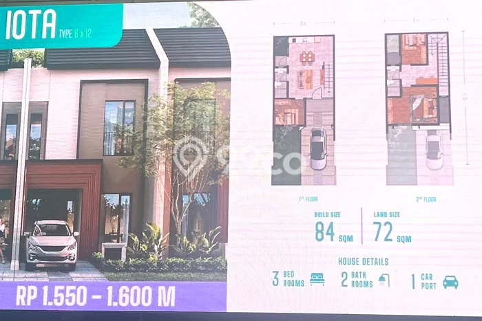 Rumah Modern Minimalis 2 Kamar Bisa Langsung Pindah di Pinang Rumah Modern Minimalis 2 Kamar Bisa Langsung Pindah di Pinang