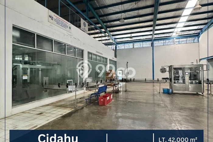 Unit Pabrik Dijual di Cidahu Sukabumi Luas Tanah 42000m2, Luas Bangunan 2600m2 Unit Pabrik Dijual di Cidahu Sukabumi Luas Tanah 42000m2, Luas Bangunan 2600m2