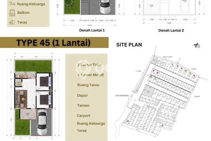 SPECIAL PRICE! Rumah Asri di Sedayu, LT 103m² LB 76m² SPECIAL PRICE! Rumah Asri di Sedayu, LT 103m² LB 76m²