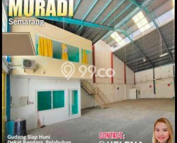 Gudang Disewa di Semarang Barat, Semarang, LT 501m2 / LB 417m2 Gudang Disewa di Semarang Barat, Semarang, LT 501m2 / LB 417m2