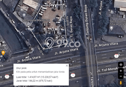 Tanah Dijual Area Strategis di Tanjung Duren Jakarta Barat 1521m2 Tanah Dijual Area Strategis di Tanjung Duren Jakarta Barat 1521m2