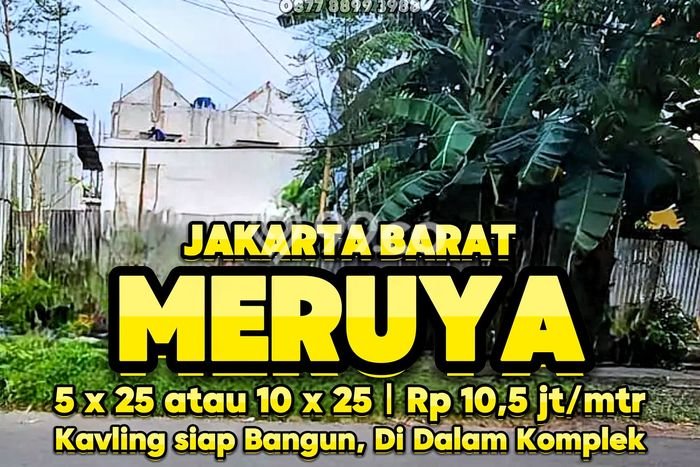 Untuk Dijual Tanah 125m2 di Meruya, Jakarta Barat Untuk Dijual Tanah 125m2 di Meruya, Jakarta Barat