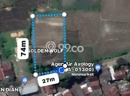 Lahan untuk Dijual di Panongan Tangerang Luas 1600m2 Lahan untuk Dijual di Panongan Tangerang Luas 1600m2