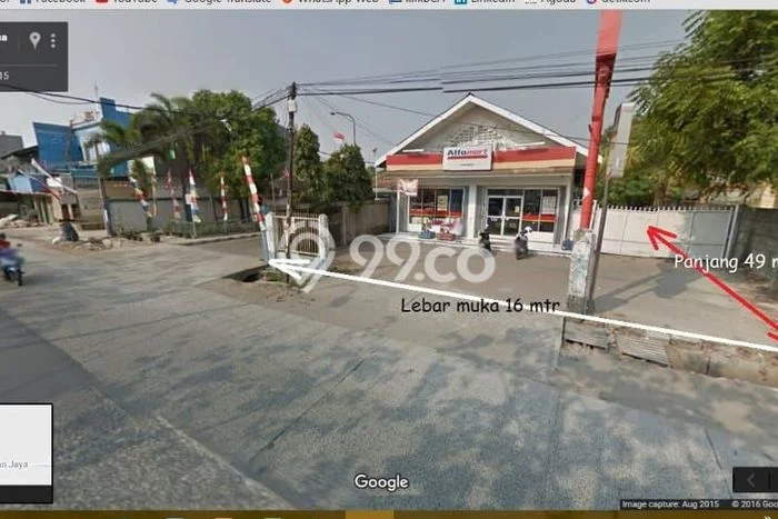 Tanah Dijual Lokasi Strategis di Tangerang dengan Luas 780m2 Tanah Dijual Lokasi Strategis di Tangerang dengan Luas 780m2