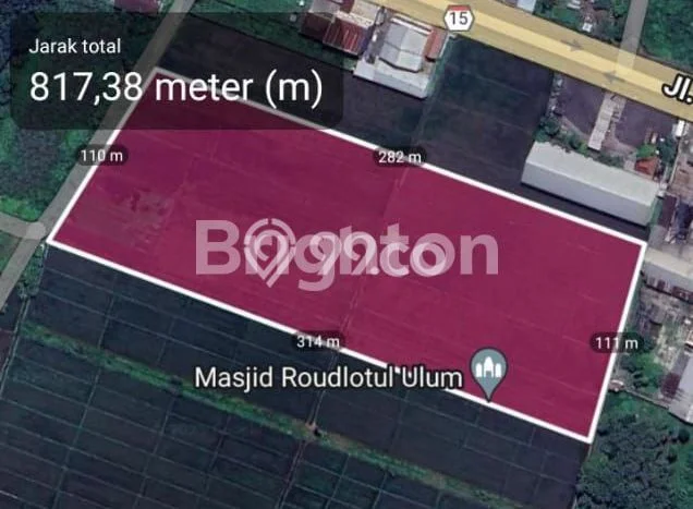 Kavling Tanah di Mojoagung Dijual Luas 32000m2 Legalitas SHM Kavling Tanah di Mojoagung Dijual Luas 32000m2 Legalitas SHM