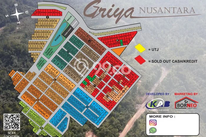 Lahan untuk Dijual Lokasi Sepaku, Penajam Paser Utara Luas 150m2 - Lahan untuk Dijual Lokasi Sepaku, Penajam Paser Utara Luas 150m2 -