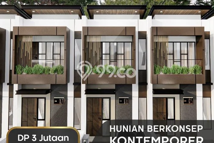 Hunian Cantik Modern Lb 56m2 di Cimanggis, Depok Hunian Cantik Modern Lb 56m2 di Cimanggis, Depok