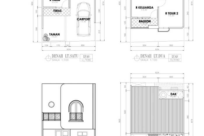 Rumah Modern 2 KT di Lubang Buaya Jakarta Timur Unfurnished Rumah Modern 2 KT di Lubang Buaya Jakarta Timur Unfurnished