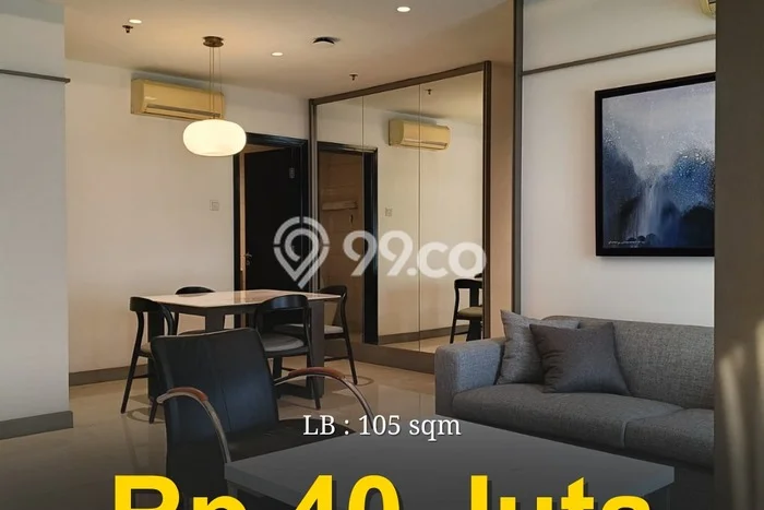 Disewakan Apartemen Terjangkau 2 KT di Permata Hijau Jakarta Selatan Disewakan Apartemen Terjangkau 2 KT di Permata Hijau Jakarta Selatan