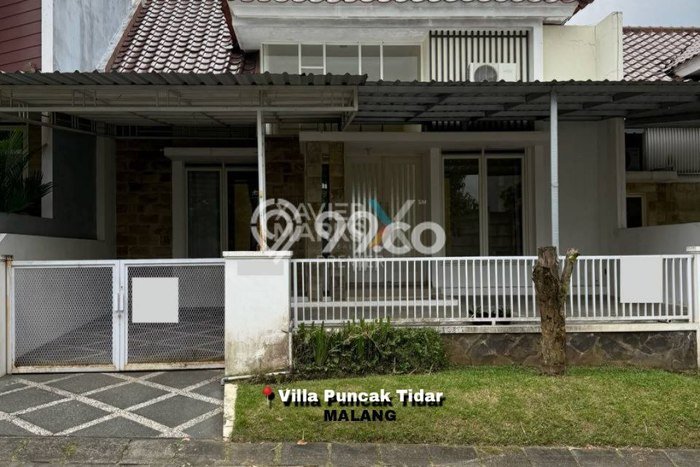 Sewa Rumah Murah di Villa Puncak Tidar Malang dengan 3 KT Sewa Rumah Murah di Villa Puncak Tidar Malang dengan 3 KT