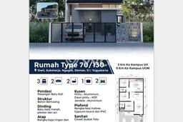 Rumah Modern Cantik 3 Kamar Siap Huni di Ngaglik Rumah Modern Cantik 3 Kamar Siap Huni di Ngaglik