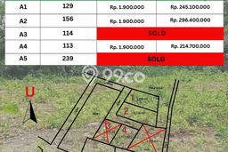Tanah Kavling di Sleman Dijual dengan Luas 156m2 Tanah Kavling di Sleman Dijual dengan Luas 156m2