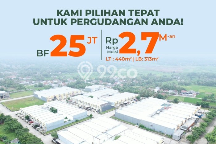 Gudang Dijual di Prime Area Tangerang Luas 313m2 Gudang Dijual di Prime Area Tangerang Luas 313m2
