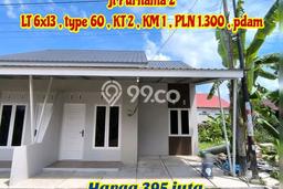 Jual Rumah Murah Meriah Pontianak Selatan Punya 2 Kamar & LT 69m2 Jual Rumah Murah Meriah Pontianak Selatan Punya 2 Kamar & LT 69m2