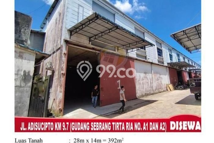 Disewakan Gudang di Kubu Kubu Raya LT 392m2, LB 784m2 Disewakan Gudang di Kubu Kubu Raya LT 392m2, LB 784m2