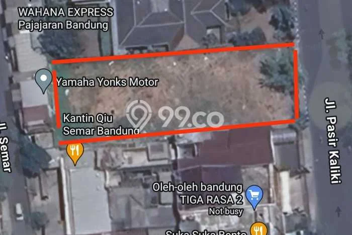 Untuk Dijual Tanah 1102m2 di Pasir Kaliki, Bandung Untuk Dijual Tanah 1102m2 di Pasir Kaliki, Bandung