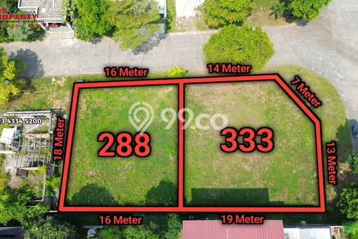 Tanah Kavling Dijual di Sentul City, Bogor dengan Luas Tanah 621m2 Tanah Kavling Dijual di Sentul City, Bogor dengan Luas Tanah 621m2