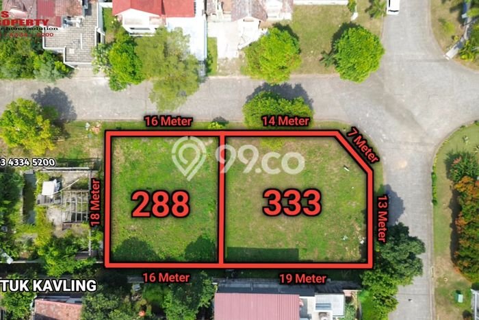 Tanah Kavling Dijual di Sentul City, Bogor dengan Luas Tanah 621m2 Tanah Kavling Dijual di Sentul City, Bogor dengan Luas Tanah 621m2