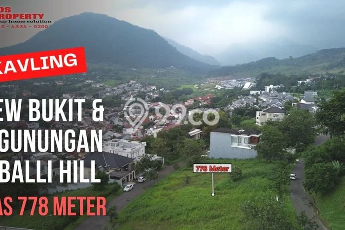 Dijual Tanah Lokasi Sentul City, Bogor Seluas 778m2 Dijual Tanah Lokasi Sentul City, Bogor Seluas 778m2