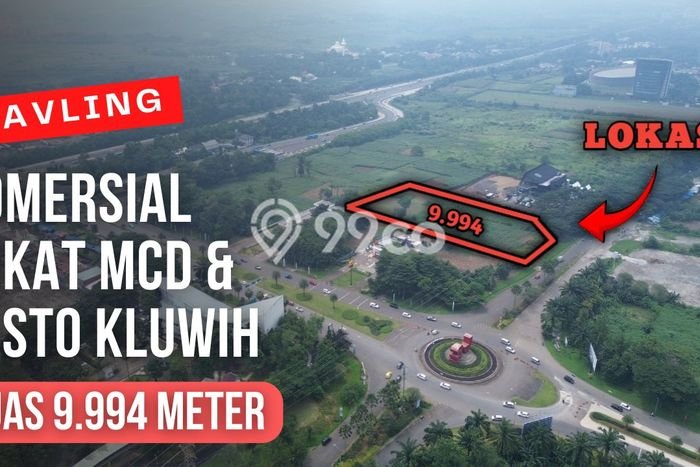 Dijual Tanah 9m2 di Sentul City, Bogor Dijual Tanah 9m2 di Sentul City, Bogor