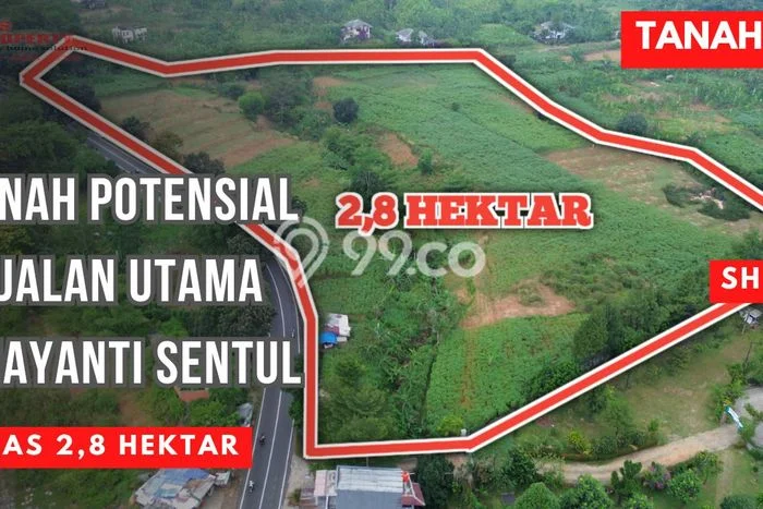 Untuk Dijual Tanah di Bogor, Luas 28000m2 SHM Untuk Dijual Tanah di Bogor, Luas 28000m2 SHM