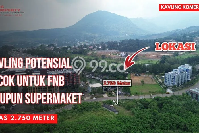Kavling Tanah untuk Dijual di Sentul City, Bogor, Luas 2m2 Kavling Tanah untuk Dijual di Sentul City, Bogor, Luas 2m2