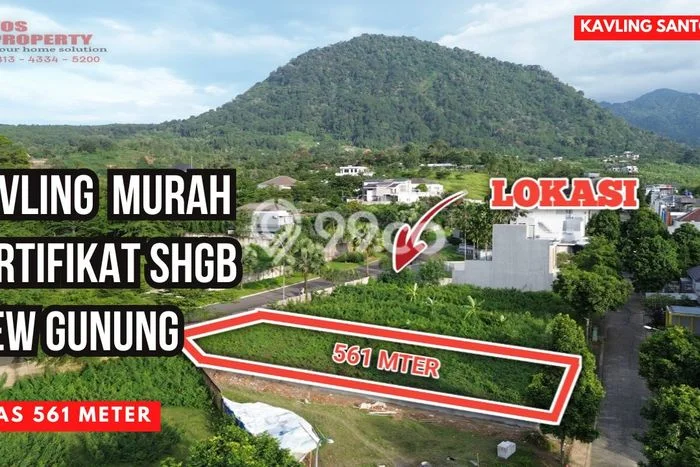Dijual Tanah Lokasi Sentul City, Bogor Seluas 561m2 Dijual Tanah Lokasi Sentul City, Bogor Seluas 561m2