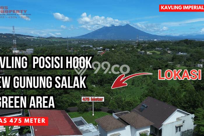 Dijual Tanah Lokasi Sentul City, Bogor Seluas 475m2 Dijual Tanah Lokasi Sentul City, Bogor Seluas 475m2