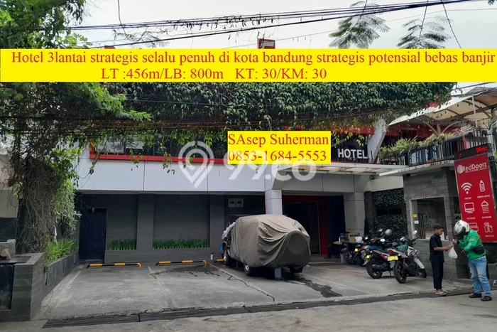LOKASI PREMIUM! Hotel di Cicendo, Luas 800m2m², Jalan Utama, Kawasan Komersial LOKASI PREMIUM! Hotel di Cicendo, Luas 800m2m², Jalan Utama, Kawasan Komersial