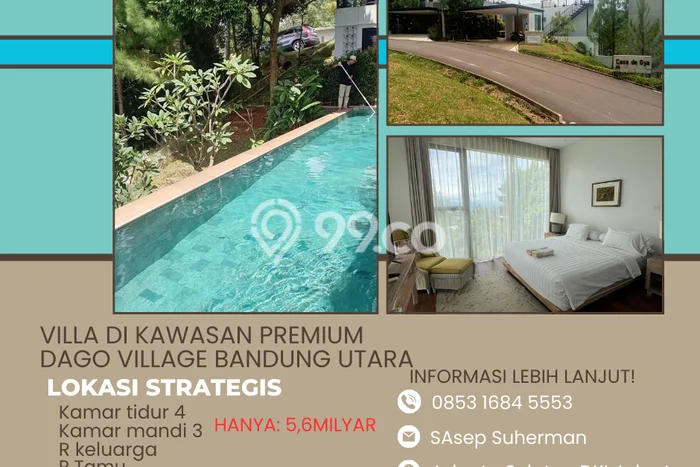 Vila Tenang di , Dimensi 266m2m², View Menarik di area Vila Tenang di , Dimensi 266m2m², View Menarik di area