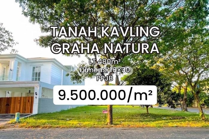 Dijual Tanah Lokasi Graha, Surabaya Seluas 480m2 Dijual Tanah Lokasi Graha, Surabaya Seluas 480m2