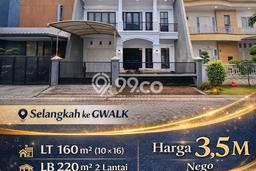 Dijual Rumah Luas Megah Dengan View Cantik di Citraland, Surabaya Dijual Rumah Luas Megah Dengan View Cantik di Citraland, Surabaya