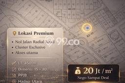 Lahan Dijual Lokasi Strategis di Surabaya dengan Luas 450m2 Lahan Dijual Lokasi Strategis di Surabaya dengan Luas 450m2