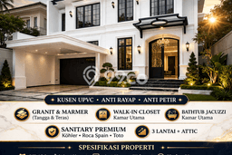 Jual Rumah Mewah Megah Dengan View Cantik di Pakuwon Indah, Surabaya Jual Rumah Mewah Megah Dengan View Cantik di Pakuwon Indah, Surabaya