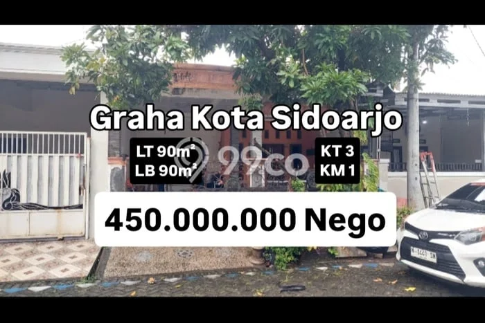 Rumah Minimalis Terbaik Siap Huni Area Sidoarjo LT 90m2 Rumah Minimalis Terbaik Siap Huni Area Sidoarjo LT 90m2