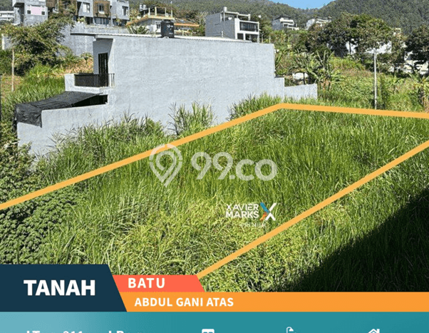 Lahan untuk Dijual Lokasi Batu, Batu Luas 211m2 SHM Lahan untuk Dijual Lokasi Batu, Batu Luas 211m2 SHM