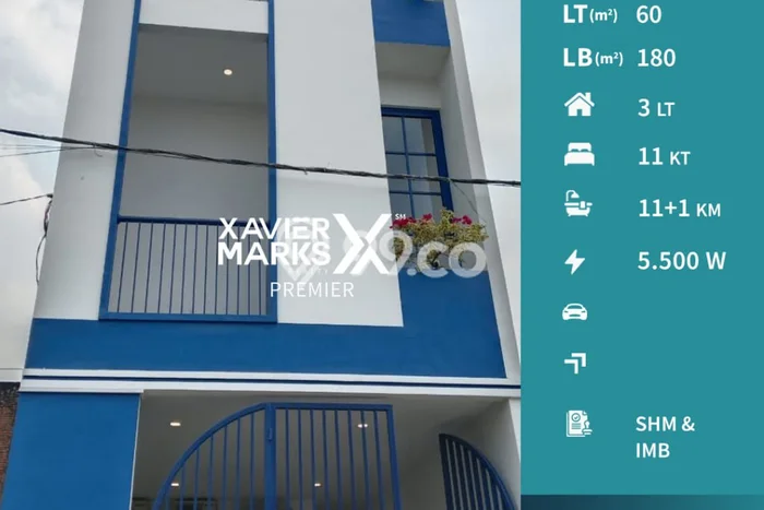 Dijual Rumah Kost di Dinoyo, Malang, 11 KT, 12 KM, Bangunan 180m2 Dijual Rumah Kost di Dinoyo, Malang, 11 KT, 12 KM, Bangunan 180m2