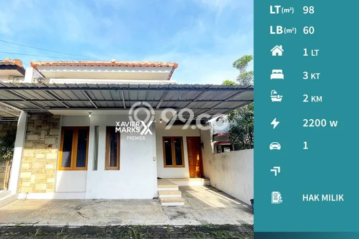Jual Rumah Bagus Siap Huni LB 60m2 di Lowokwaru, Malang Jual Rumah Bagus Siap Huni LB 60m2 di Lowokwaru, Malang