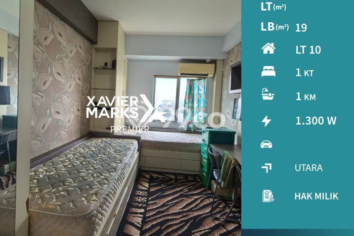 Apartemen Budget Friendly Dijual di Lowokwaru, Malang Punya 1 Kamar Tidur Apartemen Budget Friendly Dijual di Lowokwaru, Malang Punya 1 Kamar Tidur