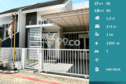 Rumah Strategis Modern Lb 80m2 di Lowokwaru, Malang Rumah Strategis Modern Lb 80m2 di Lowokwaru, Malang